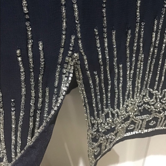 NWT  new sequinned dress. Navy blue great buy 😊 - Picture 6 of 8